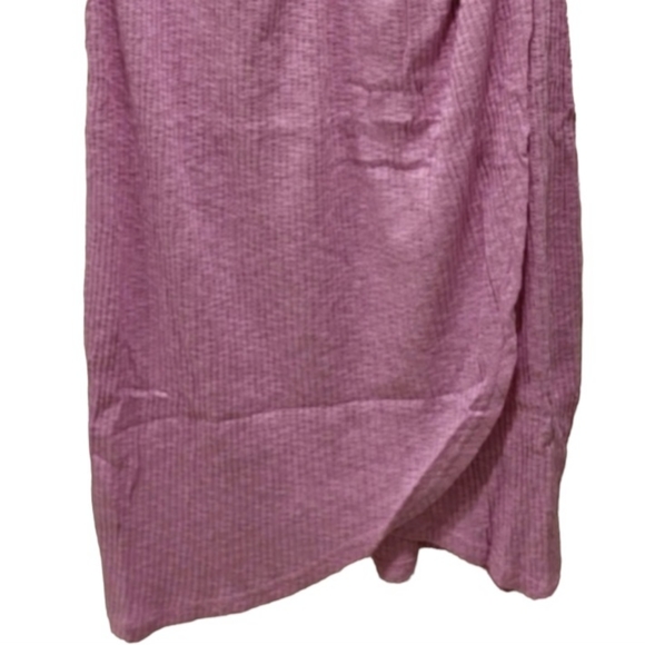 FOREVER 21 3X Plus Knee Length Dress Wisteria Lavender/Pink NWT Sweetheart Neck - Picture 13 of 14